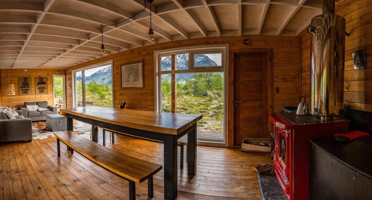 Refugio Valle Leones Villa Puerto Tranquilo Luaran gambar